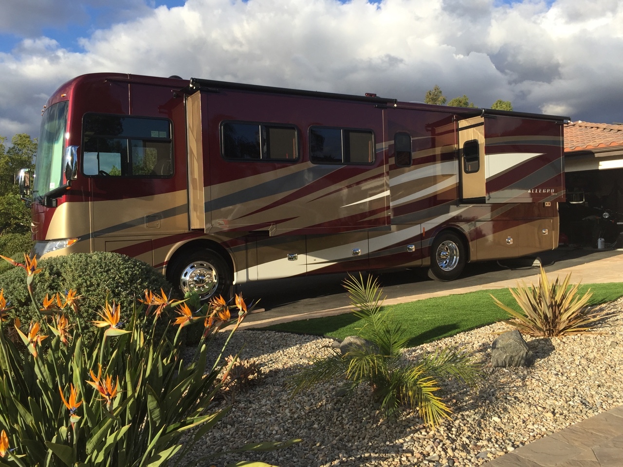 259 Tiffin Allegro 35 Qba Bunk Beds Rvs For Rv Trader