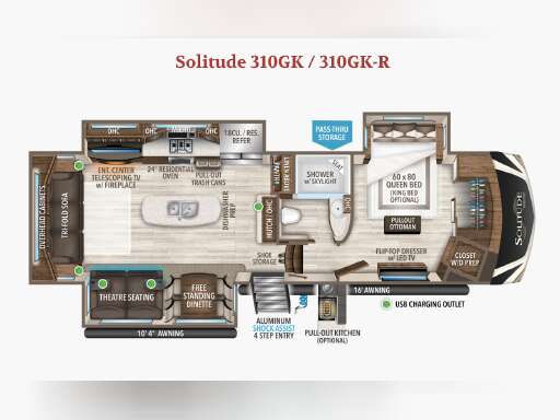 Solitude 310gk For Sale Grand Design Rvs Rv Trader