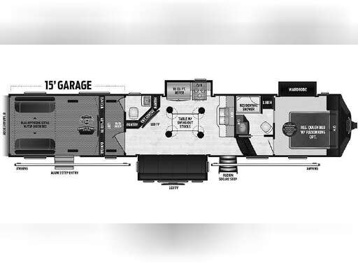 Fuzion Fz301 For Sale Keystone Toy Haulers Rv Trader