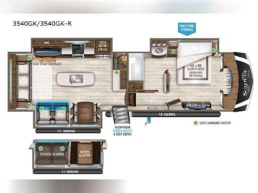 2022 Grand Design Solitude S Class 3540gk R For Sale In Winston Salem Nc Rv Trader 2022 Grand Design Solitude 330gk