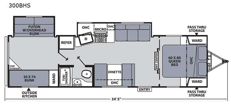Michigan Apex Ultra Lite 300bhs For Sale Coachmen Rvs Rv Trader