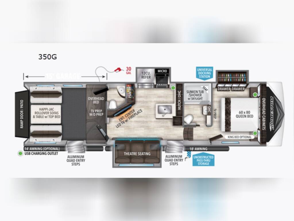 2022 Grand Design Momentum G Class 350g For Sale In Huntley Il Rv Trader 2022 Grand Design