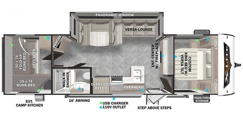 New 2024 Forest River Wildwood 273QBXL 169RSK For Sale in Dexter, MO