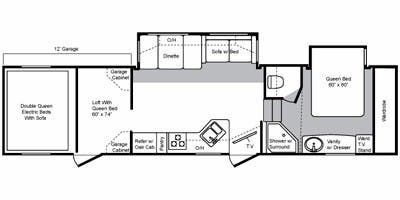 2007 Keystone Raptor Toy Hauler Floor Plans | Floor Roma
