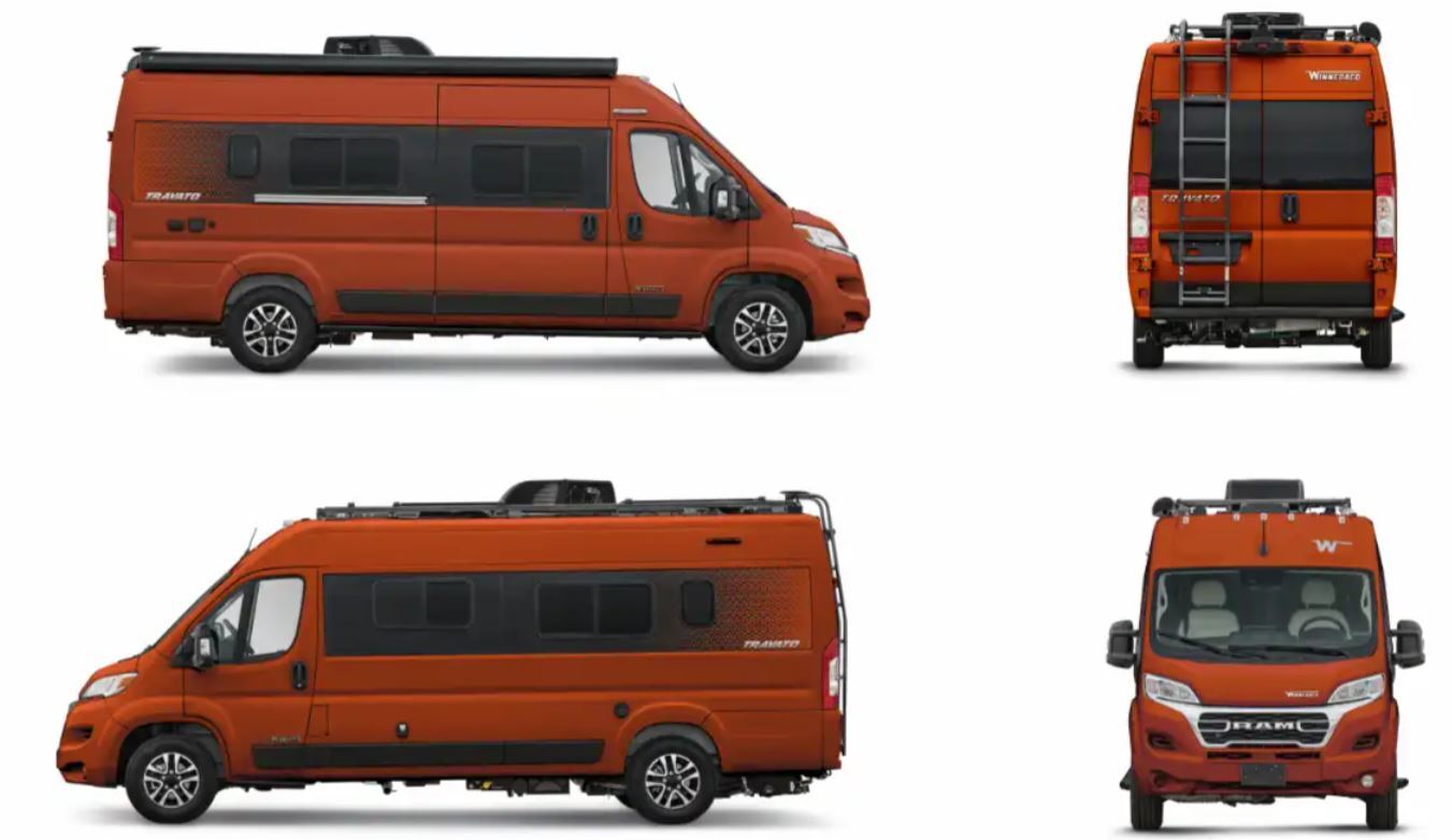 New 2024 Winnebago Touring Coach Travato Motorhome Rv Camper Van 59GL