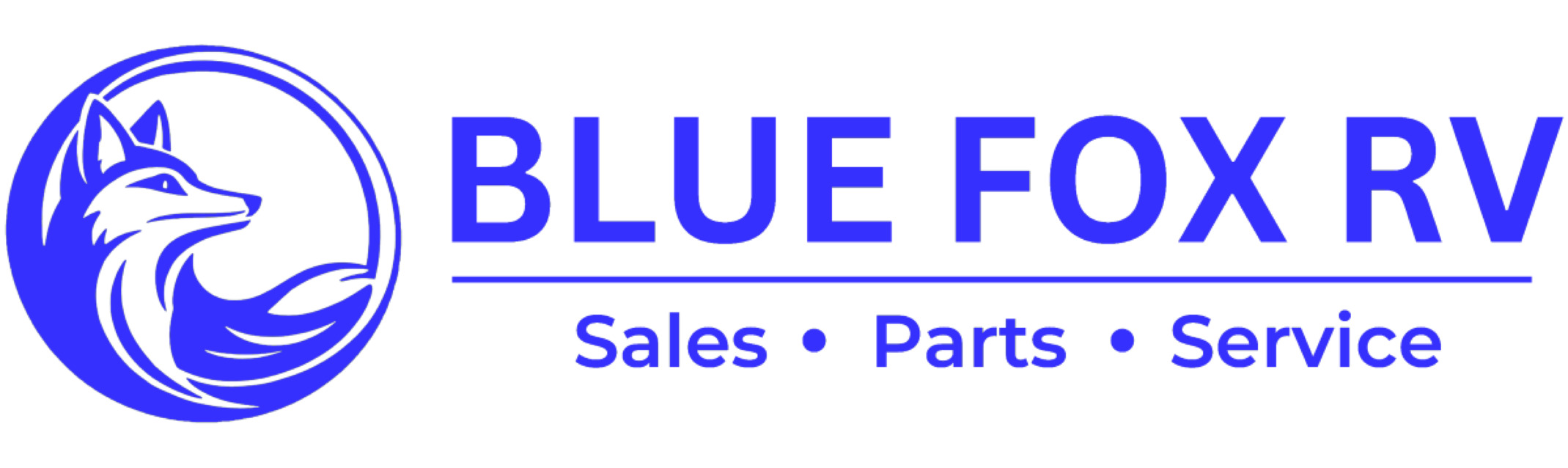 BLUE FOX RV logo