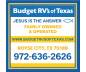 Budget RV's of Texas logo