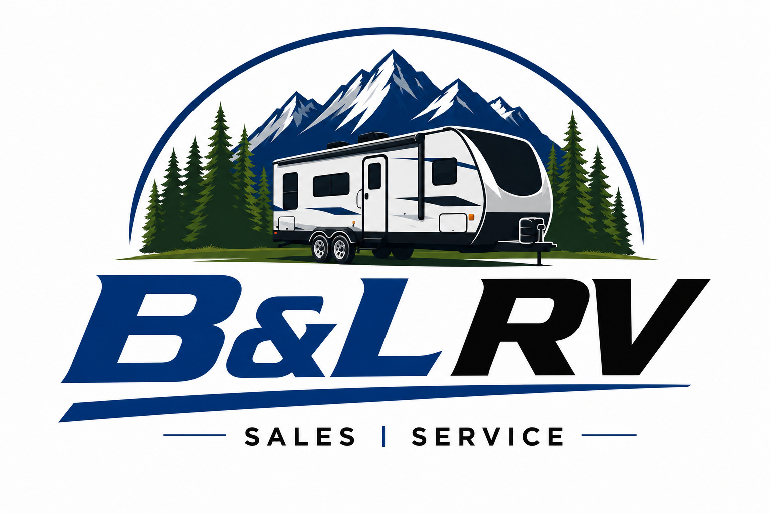 B & L RV logo