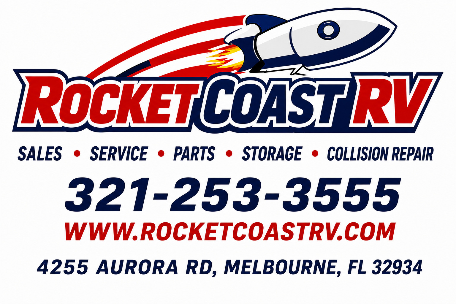 Rocket Coast RV logo