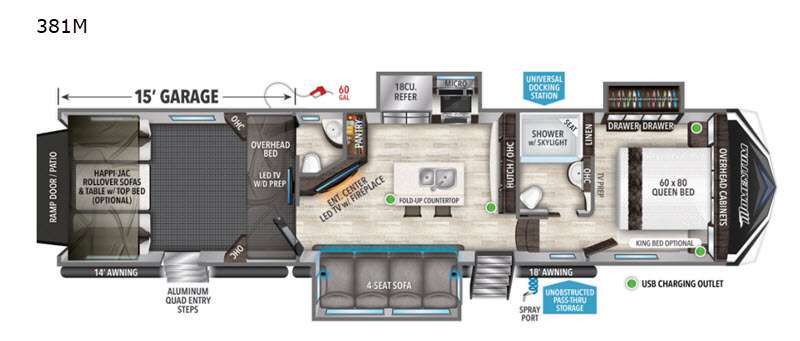 2021 Grand Design Momentum M Class 381m For Sale In East Montpelier Vt Rv Trader